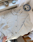 The Organic Boxy Button Up (L)
