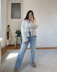 The Organic Boxy Button Up (L)