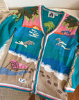 The Beachy Dolphin Cardigan (M)
