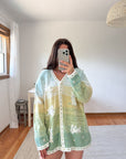 The Pastel Bunny Cardigan (L)