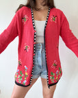 The Bumble Bee Garden Cardigan (M)