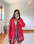 The Bumble Bee Garden Cardigan (M)