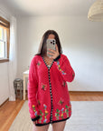 The Bumble Bee Garden Cardigan (M)