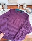 The Plum Tree Sweater (XL)