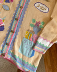 The Pale Yellow Goddess Cardigan (M)