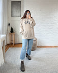 The Beige Gap Hoodie (L)
