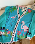 The Tropical Flamingo Cardigan (M)