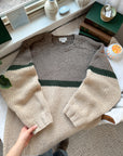 The Chunky Tricolor Sweater (L)