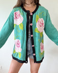 The Rose Cardigan (L)