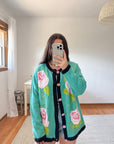 The Rose Cardigan (L)