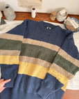 The Warm Soup Stripe Sweater (L)