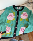 The Rose Cardigan (L)