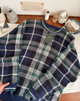 The Nordic Plaid Sweater (XXL)