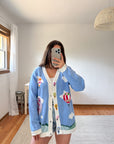 The Hot Air Balloon Cardigan (M)