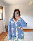 The Hot Air Balloon Cardigan (M)