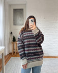 The Cozy Textured Sweater (L)