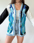 The Peacock Cardigan (M)