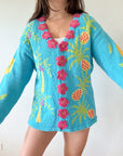 The Pineapple Tropical Cardigan (L)