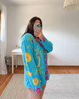 The Pineapple Tropical Cardigan (L)