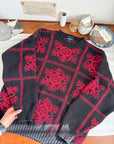 The Red Snowflake Sweater (L)