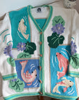 The Koi Pond Cardigan (L)