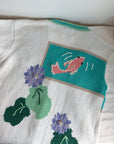 The Koi Pond Cardigan (L)