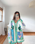 The Koi Pond Cardigan (L)