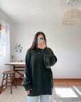 The Forest Green Ribbed Sweater (XXL)