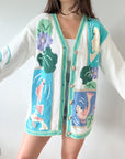 The Koi Pond Cardigan (L)