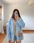 The Lady Liberty Cardigan (L)