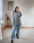 The Fuzzy Grey Old Navy Quarter Zip (XL)