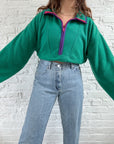 The Green Arctic Quarter Zip (L)