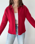 The Ruby Zip Up Cardigan (M)