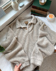 The Fuzzy Oat Henley (L)