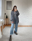 The Navy Nap Time Flannel (XL)