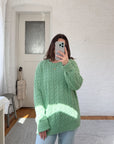 The Long Stem Twist Sweater (L)