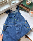 The Dark Wash Trekking Overalls (L)