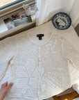 The Clover Crochet Cardigan (M)