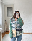 The Patchwork Reversible Fisherman Jacket (L)