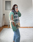 The Patchwork Reversible Fisherman Jacket (L)