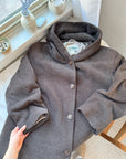 The Hooded Tree Bark Fleece Jacket (LP)