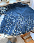 The Birch Wood Snow Fleece (L)