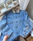 The Chilly Denim Chore Coat (L)