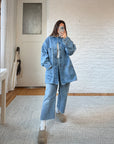 The Chilly Denim Chore Coat (L)