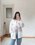 The Hummingbird Sweatshirt Cardigan (M)