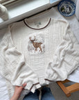 The White Tailed Deer Sweater (XL)