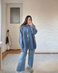 The Fuzzy Arctic Button Up (L)