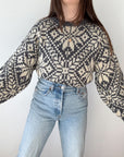 The Snow Angel Sweater (L)