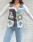 The Reversible Patchwork Cabin Vest (S)