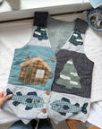 The Reversible Patchwork Cabin Vest (S)